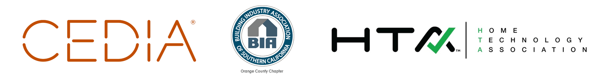 Home Automation Company Beverly Hills, CA, Smart home automation, high end homes, technology solutions, Logos, affiliations, CEDIA