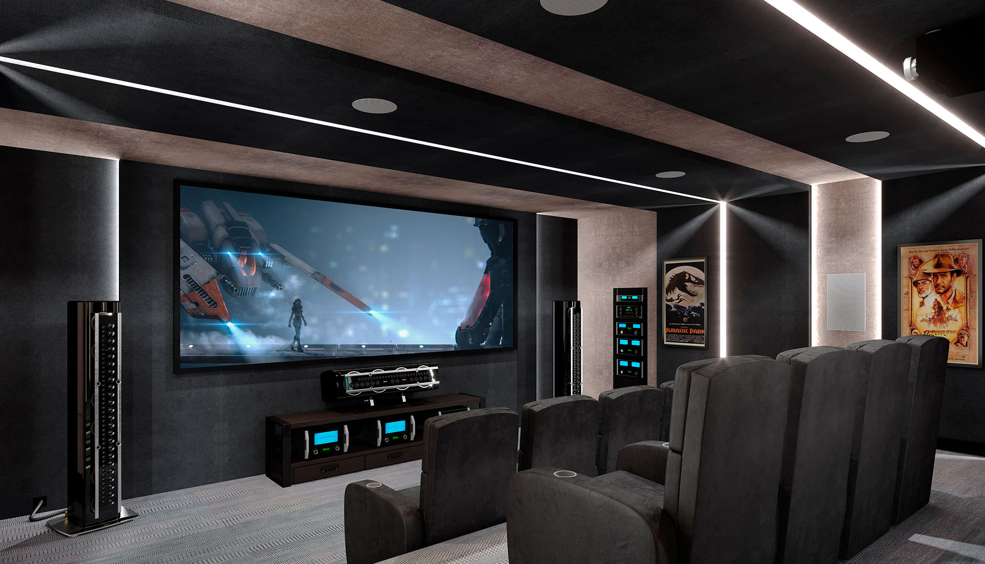 Home Network Setup Beverly Hills, CA, Smart home automation, high end homes, technology solutions, Indoor Tech, Home Theater