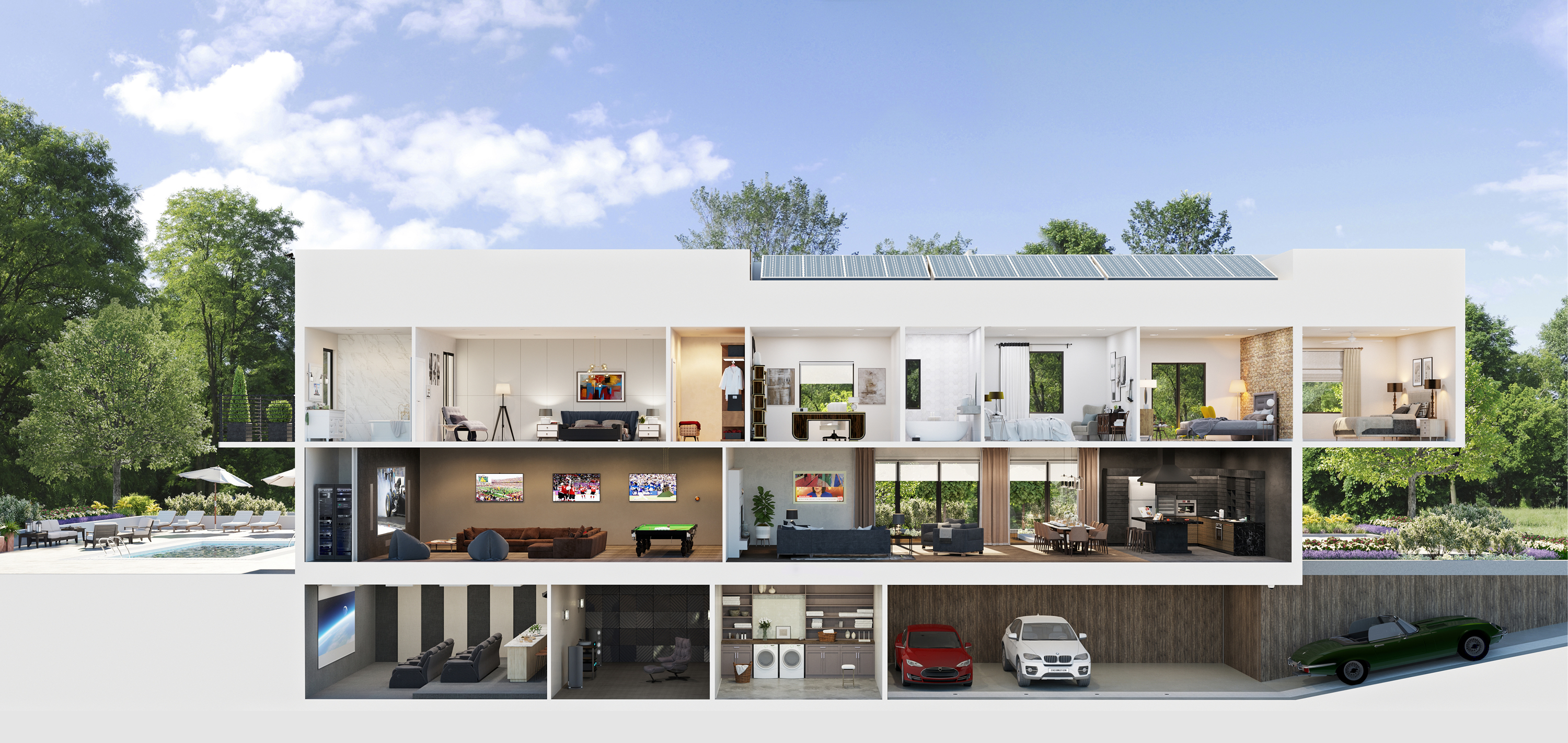 Smart Water Systems Beverly Hills, CA, Smart home automation, high end homes, Indoor Tech, Fuzion3